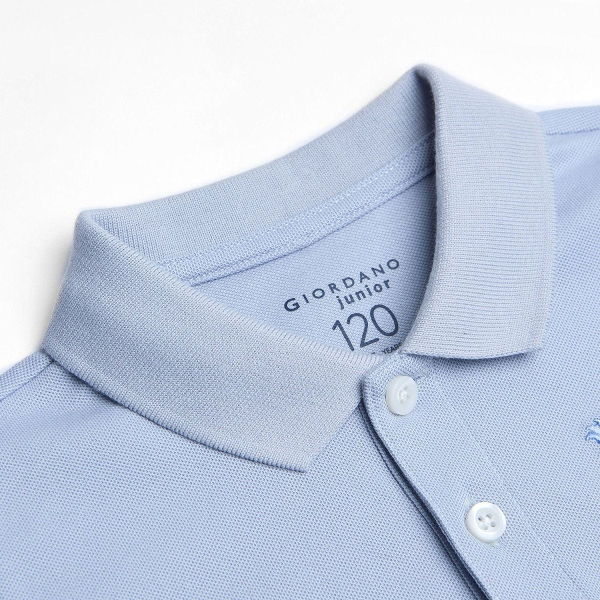 Giordano Kids’ Slim Fit Lion Embroidered Cotton Polo - first_variant_option_2 Premium Polo for Giordano
