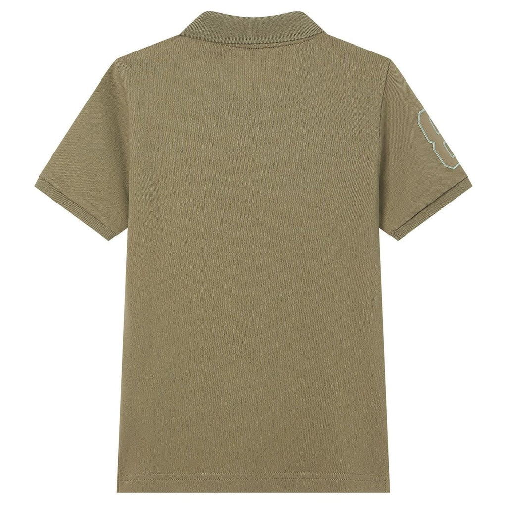 Giordano Kids’ Slim Fit Lion Embroidered Cotton Polo - first_variant_option_2 Premium Polo for Giordano