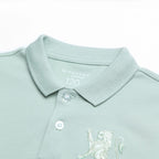Giordano Kids’ Slim Fit Lion Embroidered Cotton Polo - first_variant_option_2 Premium Polo for Giordano