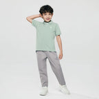 Giordano Kids’ Slim Fit Lion Embroidered Cotton Polo - first_variant_option_2 Premium Polo for Giordano