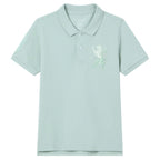 Giordano Kids’ Slim Fit Lion Embroidered Cotton Polo - first_variant_option_2 Premium Polo for Giordano