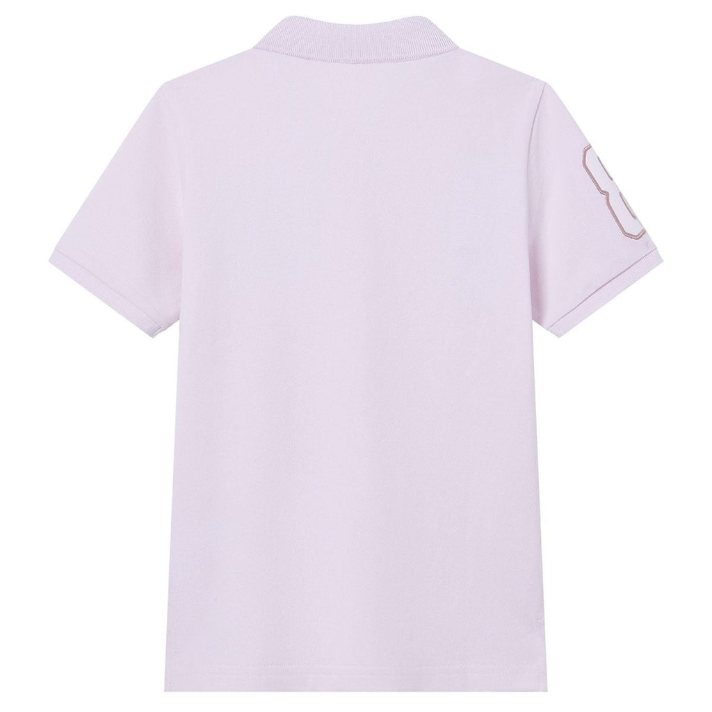 Giordano Kids’ Slim Fit Lion Embroidered Cotton Polo - first_variant_option_2 Premium Polo for Giordano