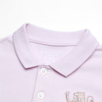 Giordano Kids’ Slim Fit Lion Embroidered Cotton Polo - first_variant_option_2 Premium Polo for Giordano