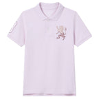 Giordano Kids’ Slim Fit Lion Embroidered Cotton Polo - first_variant_option_2 Premium Polo for Giordano