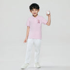 Giordano Kids’ Slim Fit Lion Embroidered Cotton Polo - first_variant_option_2 Premium Polo for Giordano
