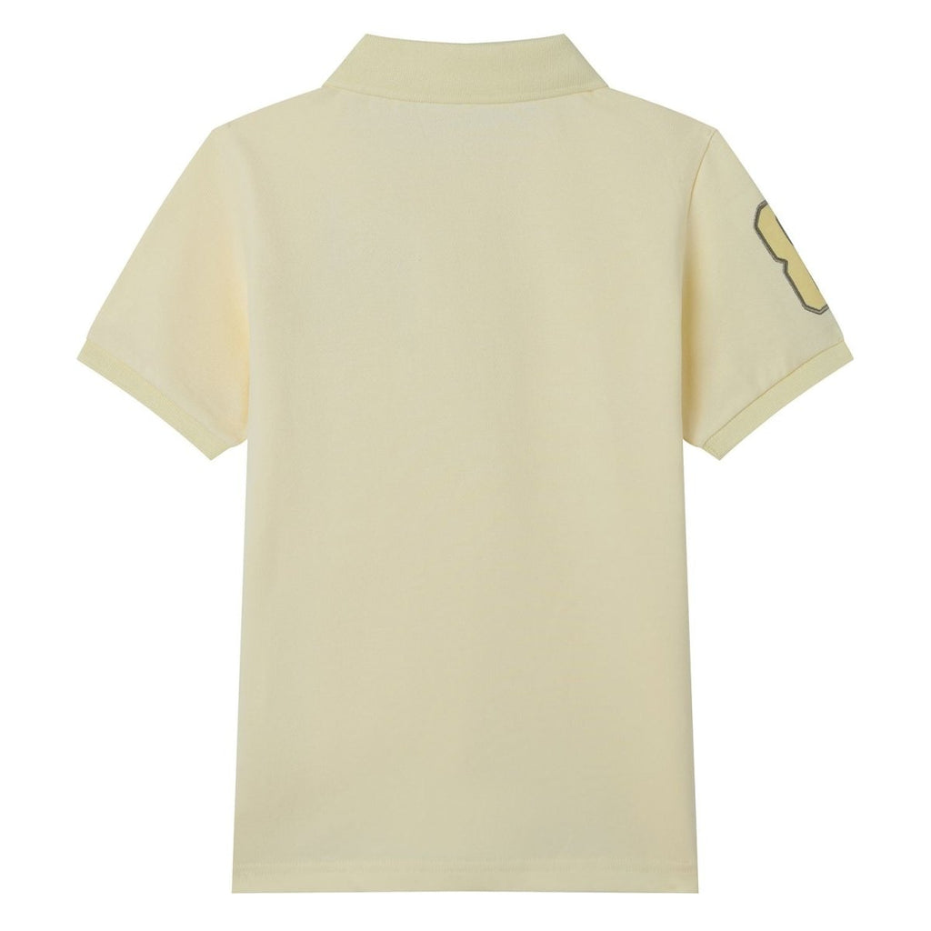 Giordano Kids’ Slim Fit Lion Embroidered Cotton Polo - first_variant_option_2 Premium Polo for Giordano