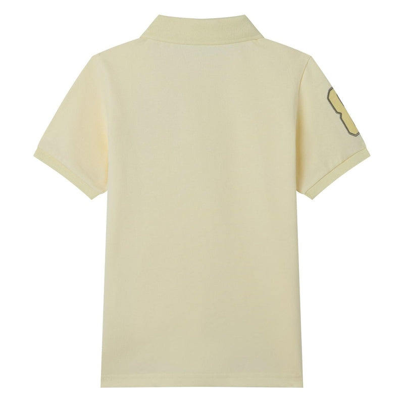 Giordano Kids’ Slim Fit Lion Embroidered Cotton Polo - first_variant_option_2 Premium Polo for Giordano