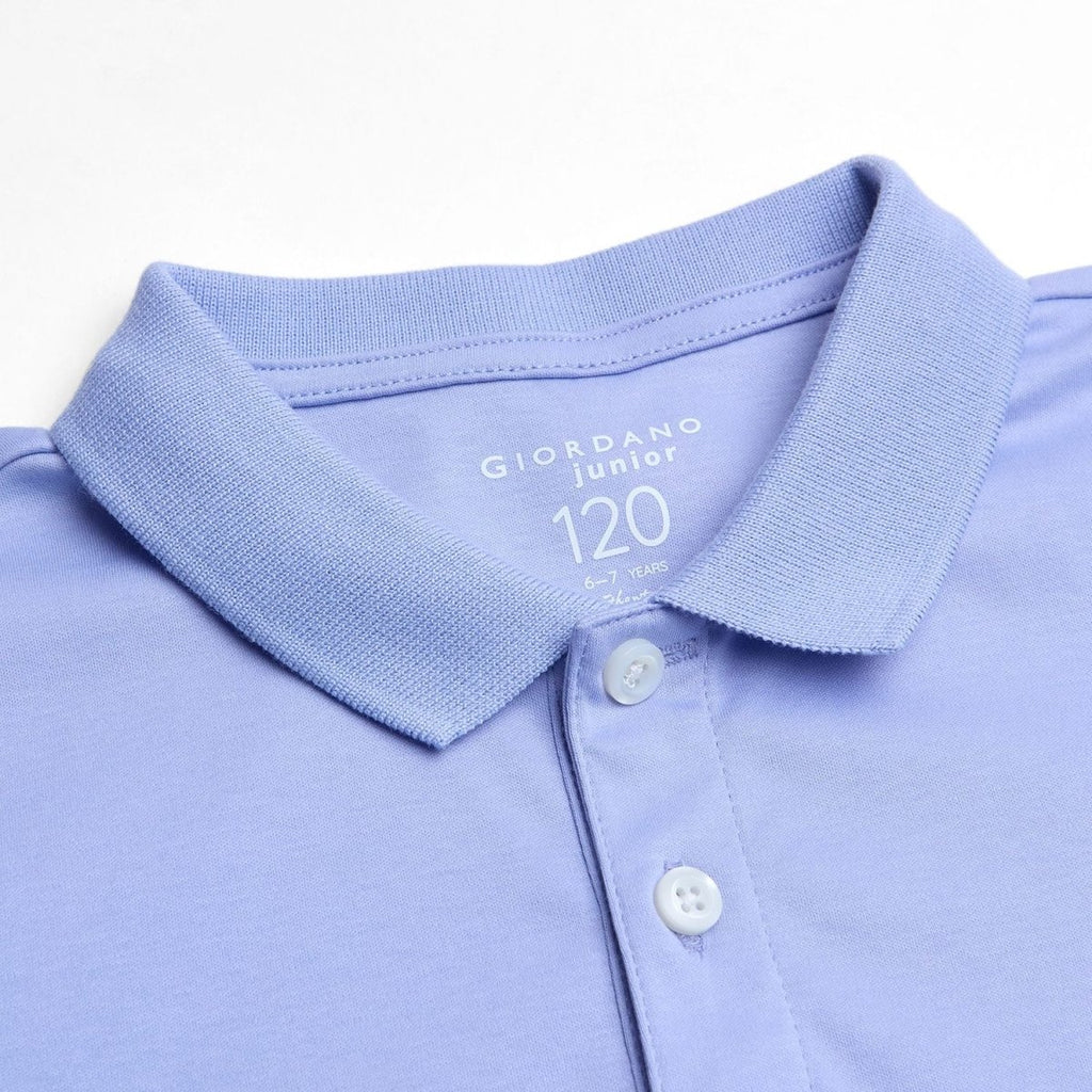 Giordano Kids' Slim Fit Liquid Touch Cotton Polo - first_variant_option_2 Premium Polo for Giordano