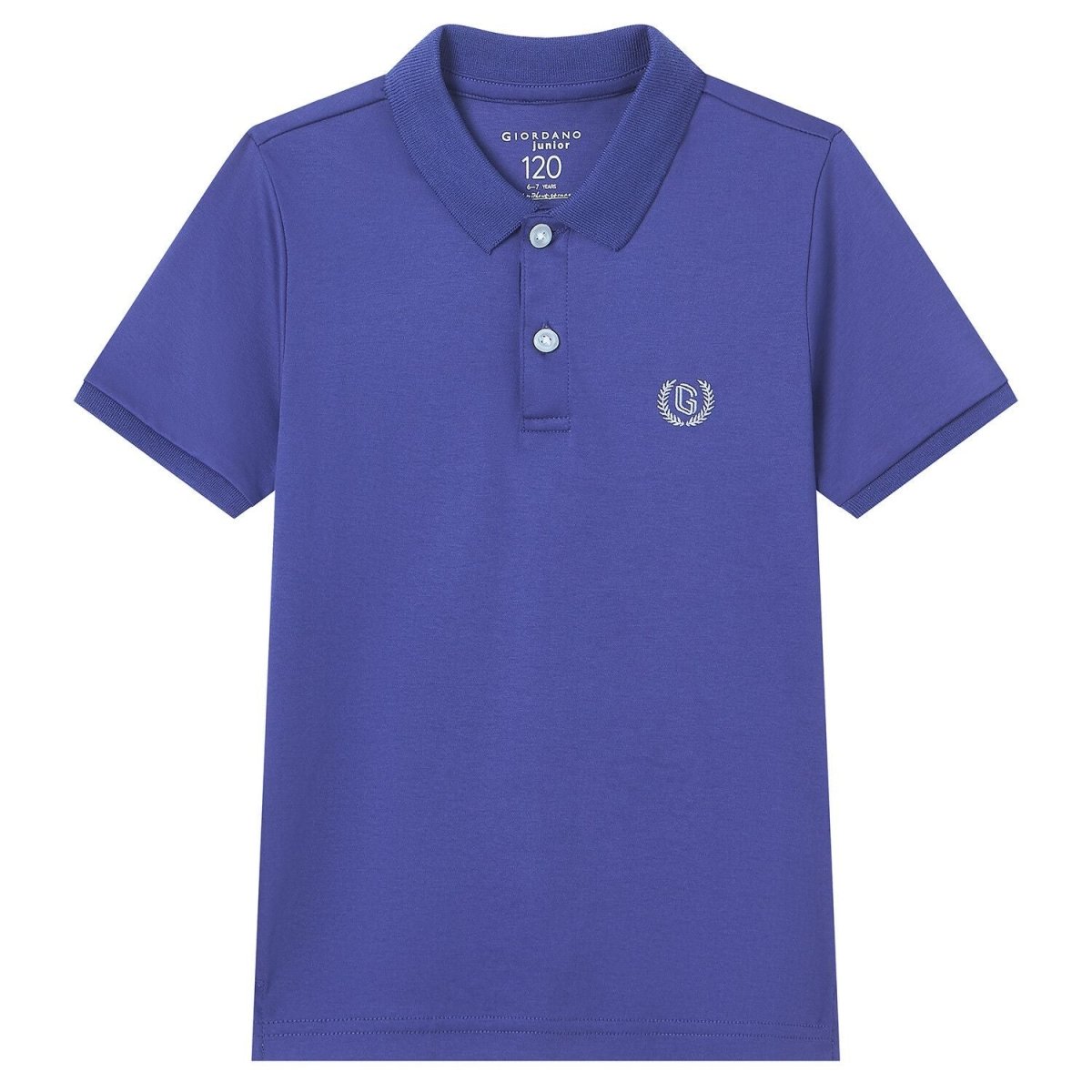 Giordano Kids' Slim Fit Liquid Touch Cotton Polo - Premium Polo