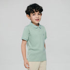 Giordano Kids' Slim Fit Liquid Touch Cotton Polo - Premium Polo