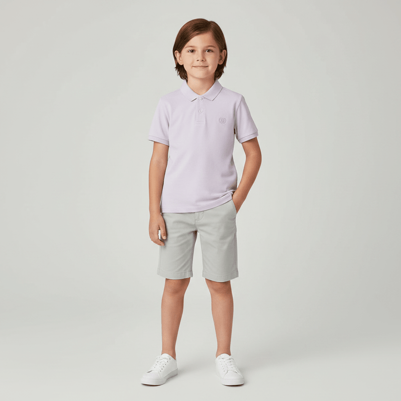 Giordano Kids Slim Fit Liquid Touch Cotton Polo - first_variant_option_2 Premium Polo for Giordano
