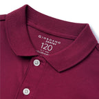 Giordano Kid's' Slim Fit Liquid Touch Cotton Polo - Premium Polo