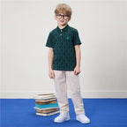 Giordano Kids' Slim Fit Napoleon All - Over Print Polo - first_variant_option_2 Premium Polo for Giordano