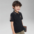 Giordano Kid's Slim Fit Napoleon Signature Polo - first_variant_option_2 Premium for Giordano