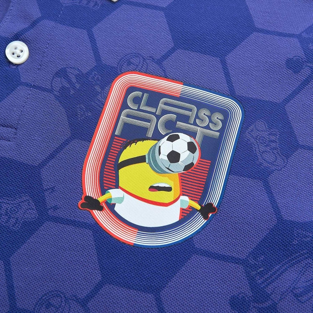 Giordano Kids Slim Minions World Cup Pique Polo - first_variant_option_2 Premium Polo for Giordano