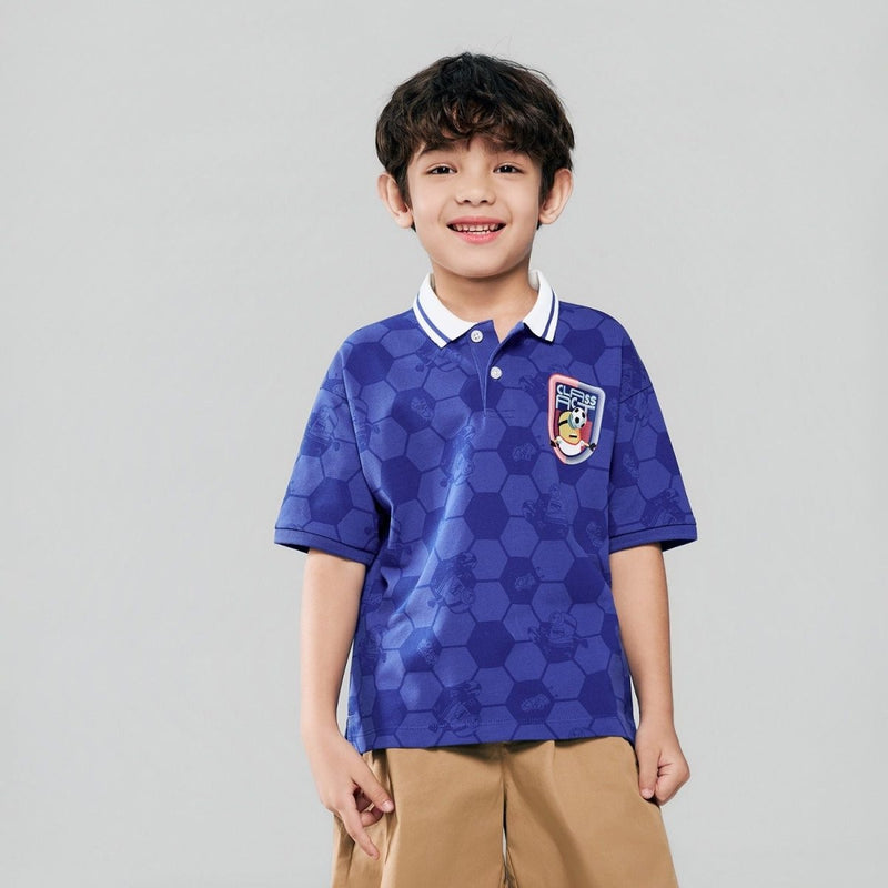 Giordano Kids Slim Minions World Cup Pique Polo - first_variant_option_2 Premium Polo for Giordano