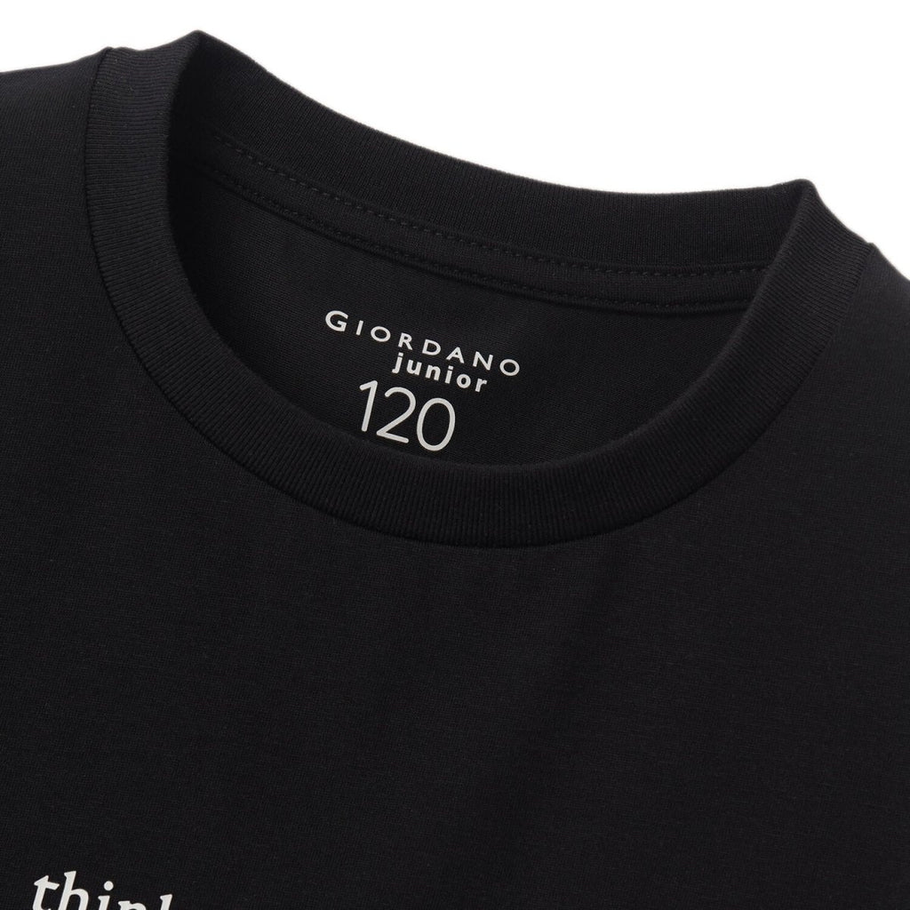Giordano Kid's' Soft Cotton Blend Printed Tee - Premium Print Tee