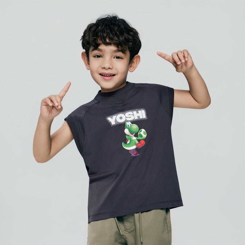 Giordano Kids Super Mario Casual Print Tee - first_variant_option_2 Premium Print Tee for Giordano