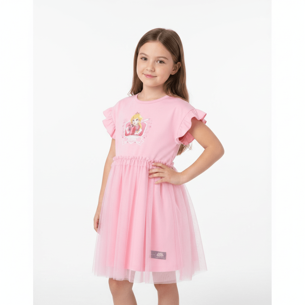 Giordano Kids Super Mario Dress - Premium Print Tee