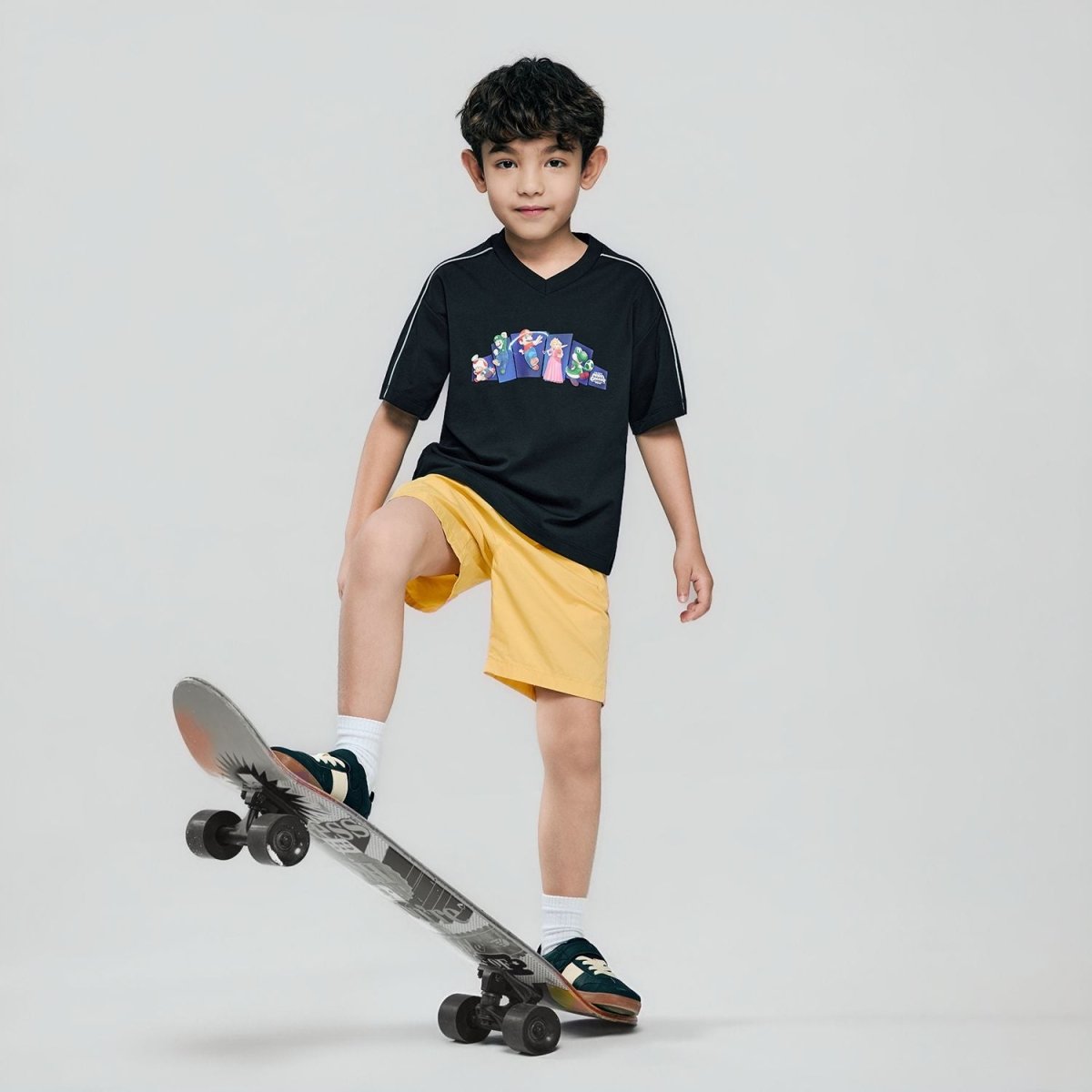 Giordano Kids Super Mario Print Tee - first_variant_option_2 Premium Print Tee for Giordano