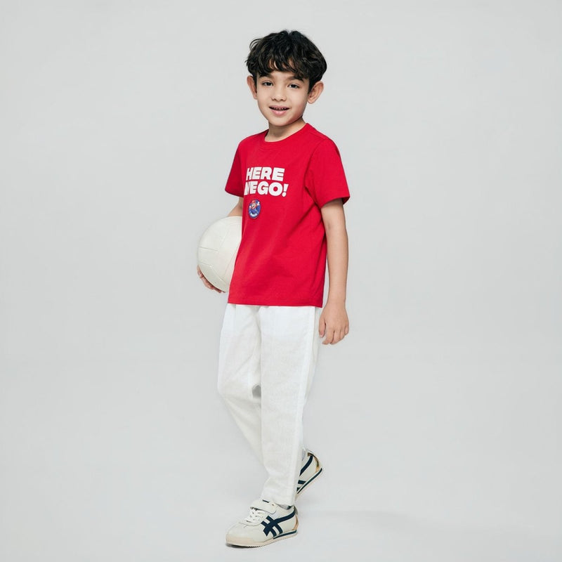Giordano Kids Super Mario World Cup Print Tee - first_variant_option_2 Premium Print Tee for Giordano