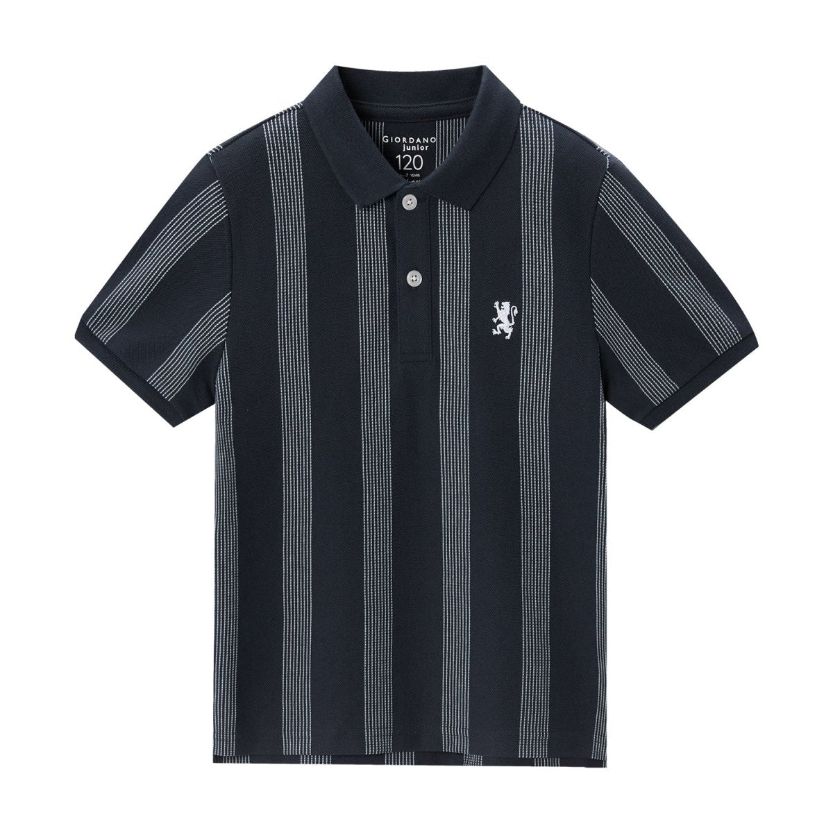 Giordano Kids Thematic Bold Polo: Slim Fit, Bold Embroidery, Everyday Style - Premium Polo