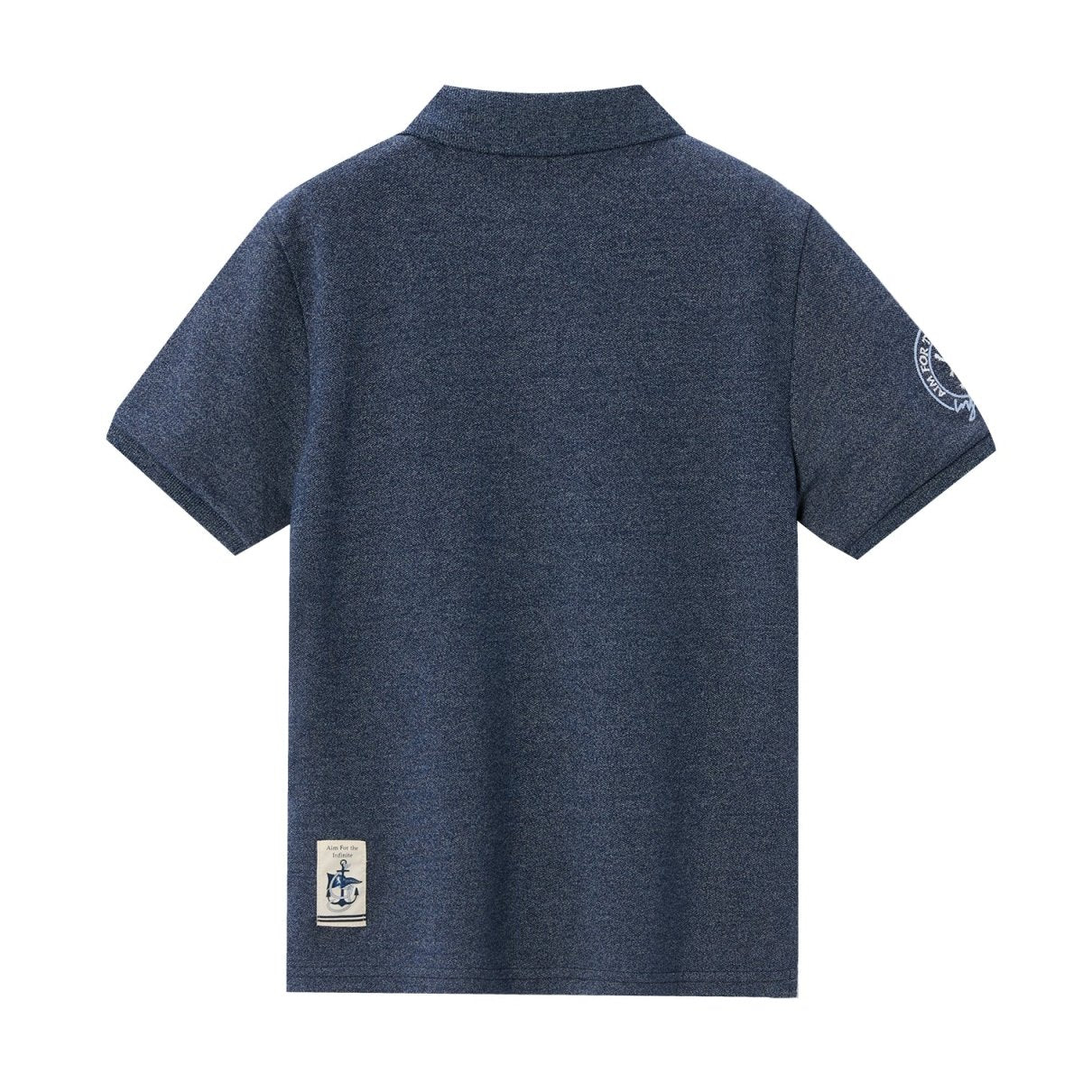 Giordano Kids Thematic Bold Polo: Slim Fit, Bold Embroidery, Everyday Style - Premium Polo