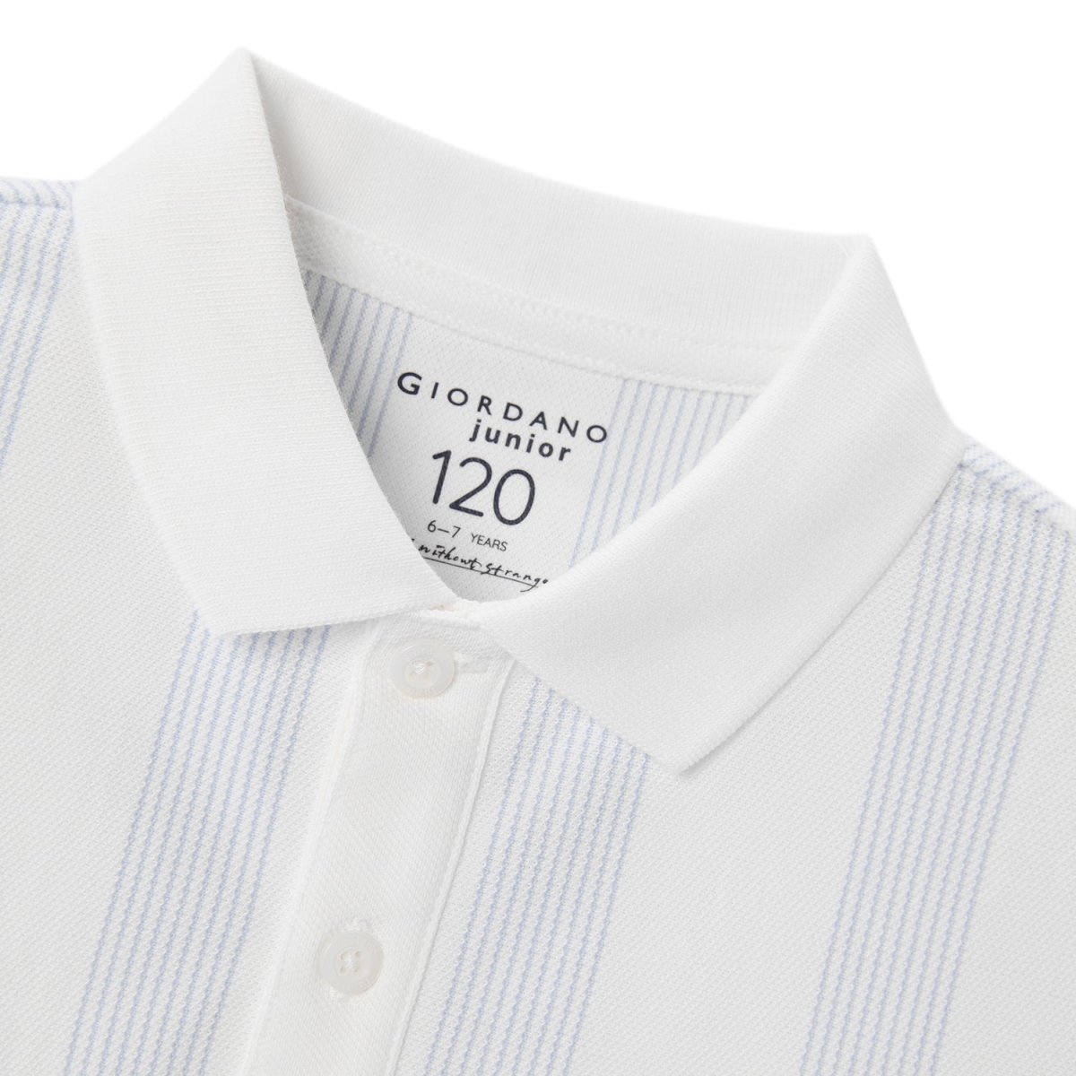 Giordano Kids Thematic Bold Polo: Slim Fit, Bold Embroidery, Everyday Style - Premium Polo