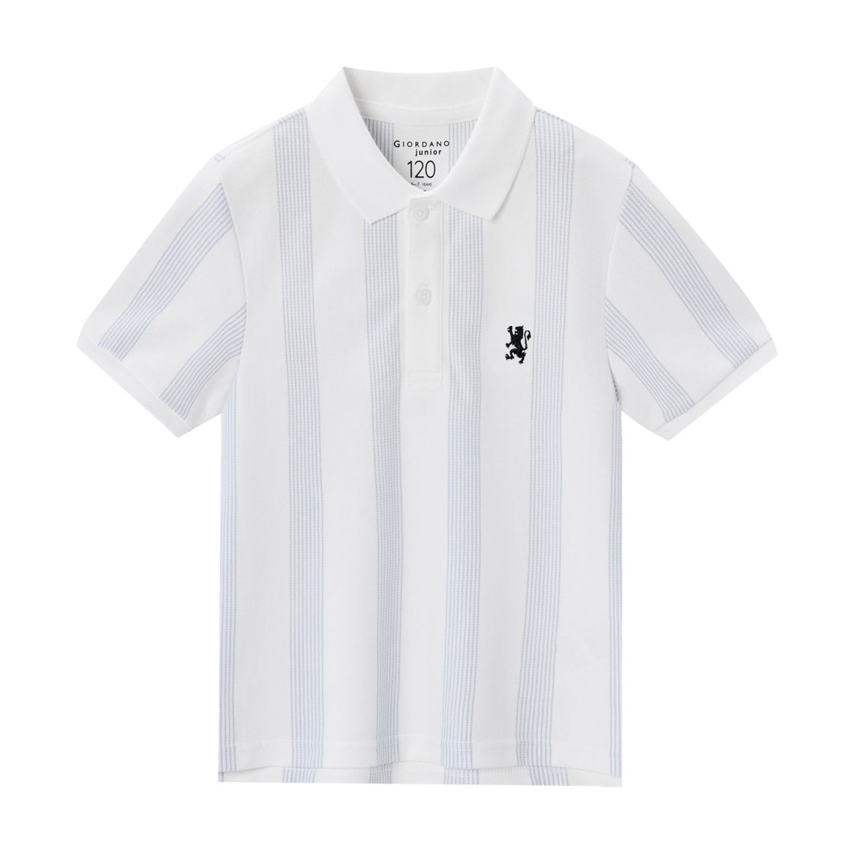 Giordano Kids Thematic Bold Polo: Slim Fit, Bold Embroidery, Everyday Style - Premium Polo