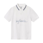 Giordano Kids Thematic Bold Polo: Slim Fit, Bold Embroidery, Everyday Style - Premium Polo