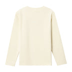 Giordano Kid's' Velour Crew Neck Long Sleeve Embroidery Tee - Premium Tee
