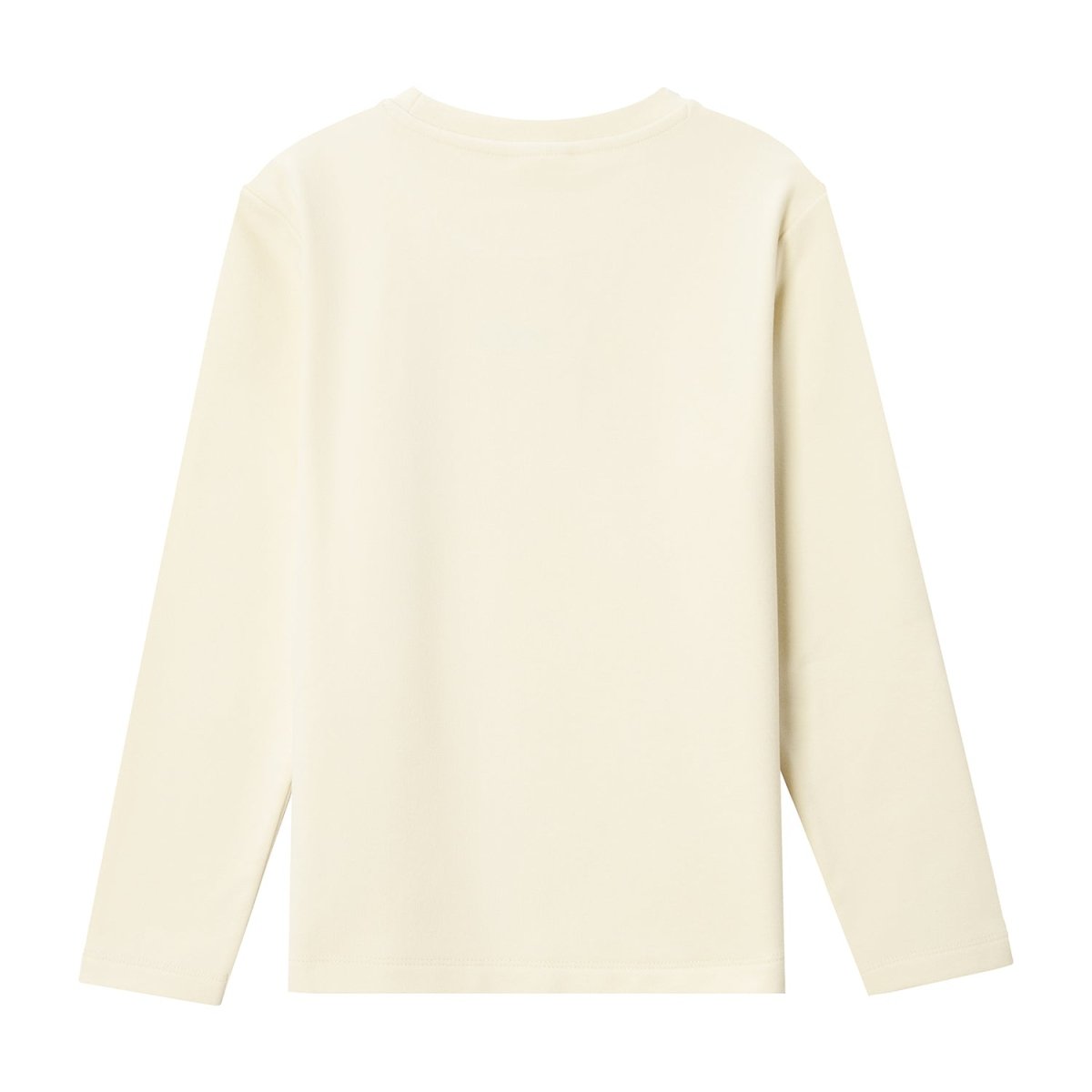 Giordano Kid's' Velour Crew Neck Long Sleeve Embroidery Tee - Premium Tee