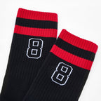 Giordano Men 2 Pack Longer Essential Crew Socks - first_variant_option_2 Premium Socks for Giordano