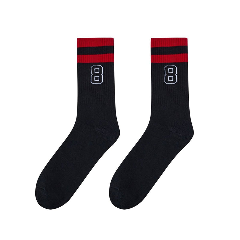 Giordano Men 2 Pack Longer Essential Crew Socks - first_variant_option_2 Premium Socks for Giordano