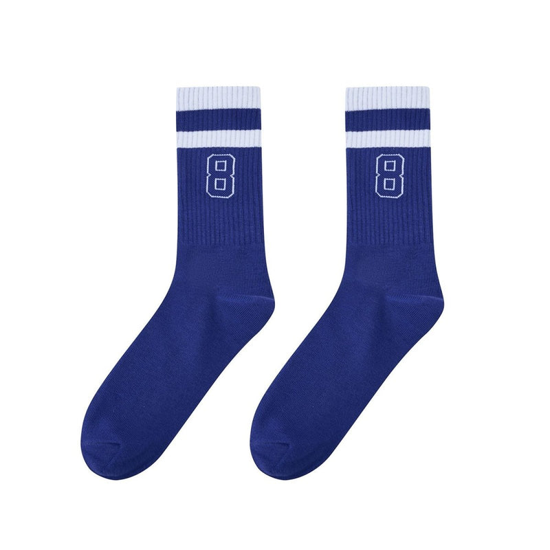 Giordano Men 2 Pack Longer Essential Crew Socks - first_variant_option_2 Premium Socks for Giordano