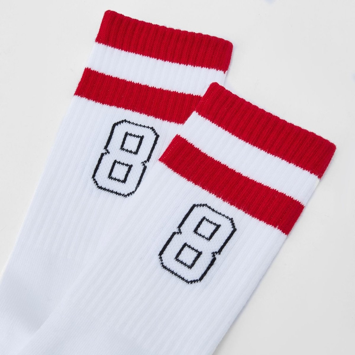 Giordano Men 2 Pack Longer Essential Crew Socks - first_variant_option_2 Premium Socks for Giordano