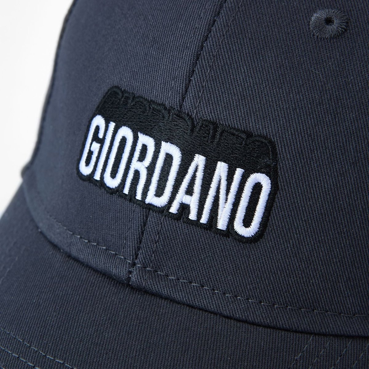Giordano Men Cotton Twill Embroidery Cap - first_variant_option_2 Premium Cap for Giordano