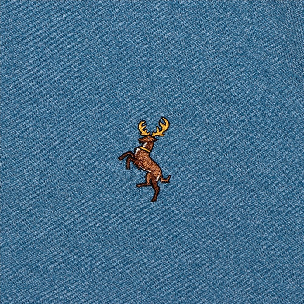 Giordano Men Deer Embroidery Polo - Premium Polo