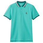 Giordano Men Deer Embroidery Polo - Premium Polo