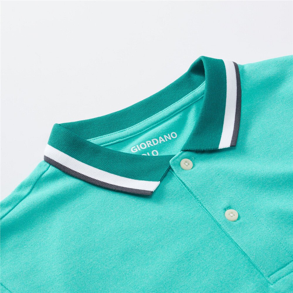 Giordano Men Deer Embroidery Polo - Premium Polo