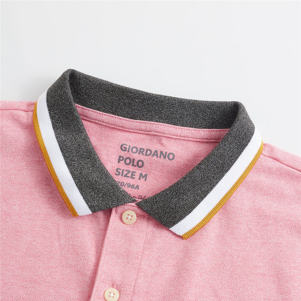 Giordano Men Deer Embroidery Polo - Premium Polo