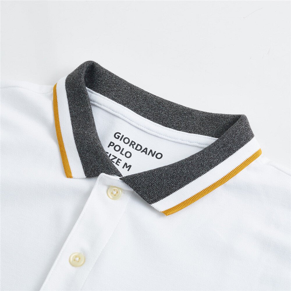 Giordano Men Deer Embroidery Polo - Premium Polo