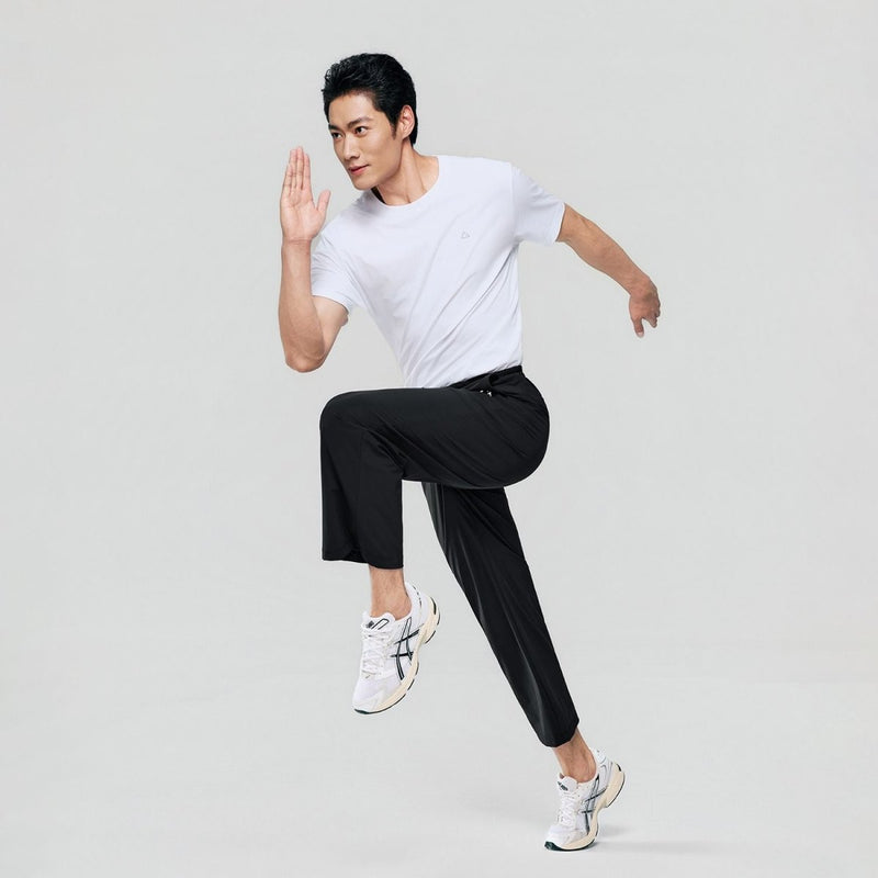 Giordano Men G-Motion Relaxed Nylon Stretch Joggers - Premium Joggers