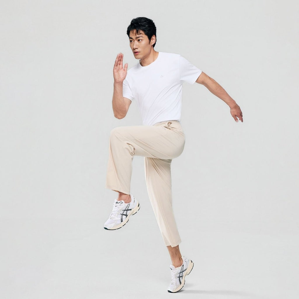 Giordano Men G-Motion Relaxed Nylon Stretch Joggers - Premium Joggers