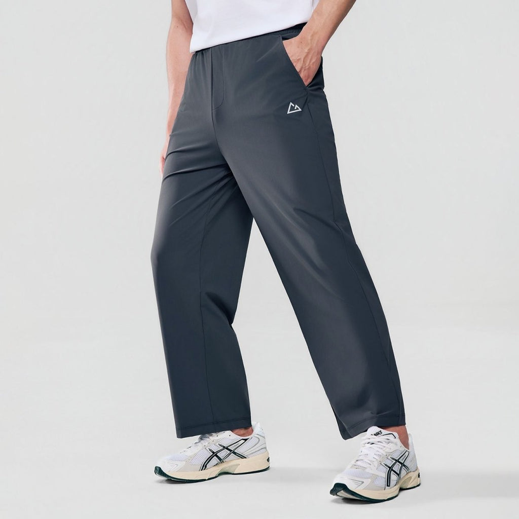 Giordano Men G-Motion Relaxed Nylon Stretch Joggers - Premium Joggers