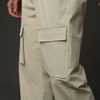 Giordano Men G-Motion Relaxed Taper Nylon Cargo Joggers - Premium Joggers