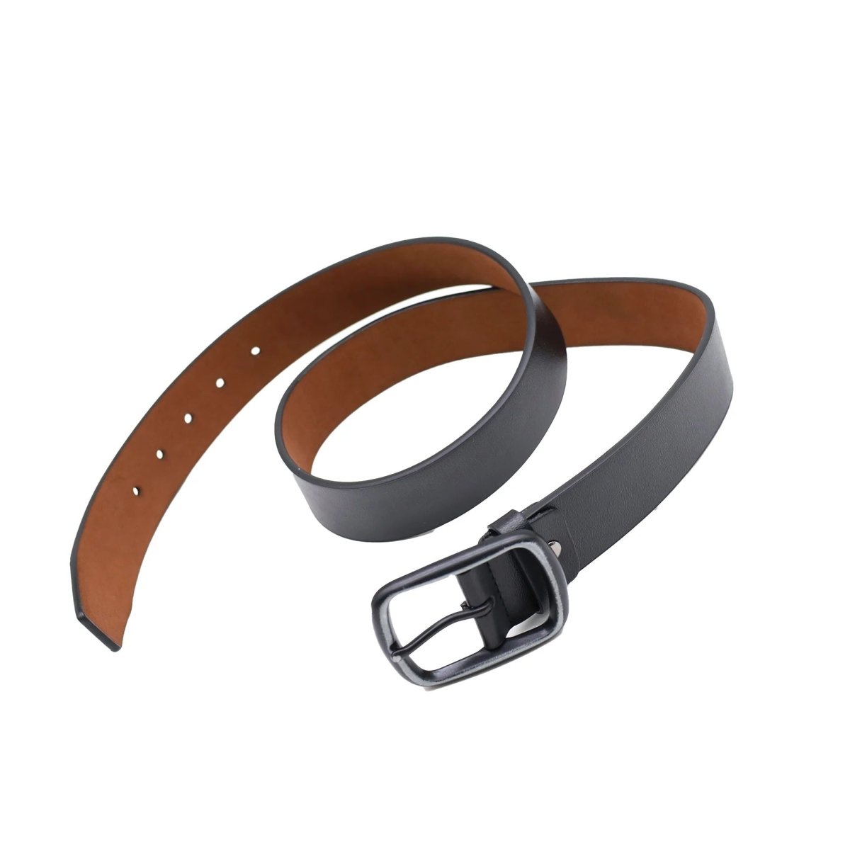 Giordano Men Leather Reversible Twist Buckle Belt - Premium Belts