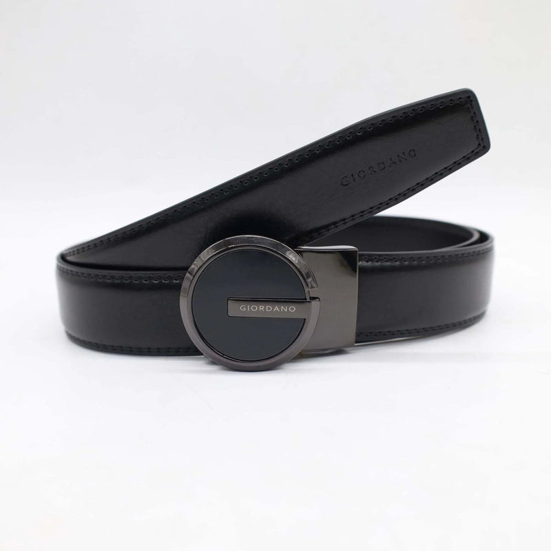 Giordano Men Leather Stylish Automatic Buckle Belt - Premium Belts