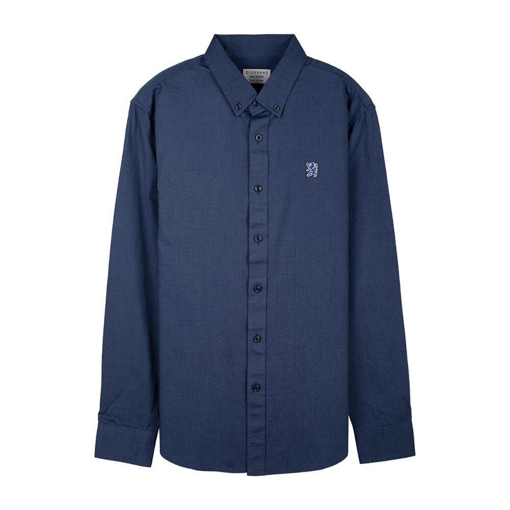 Giordano Men Long Sleeves Classic Shirt - Premium Shirts