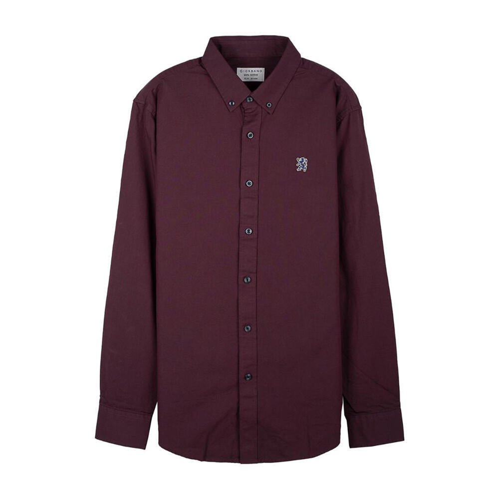 Giordano Men Long Sleeves Classic Shirt - Premium Shirts